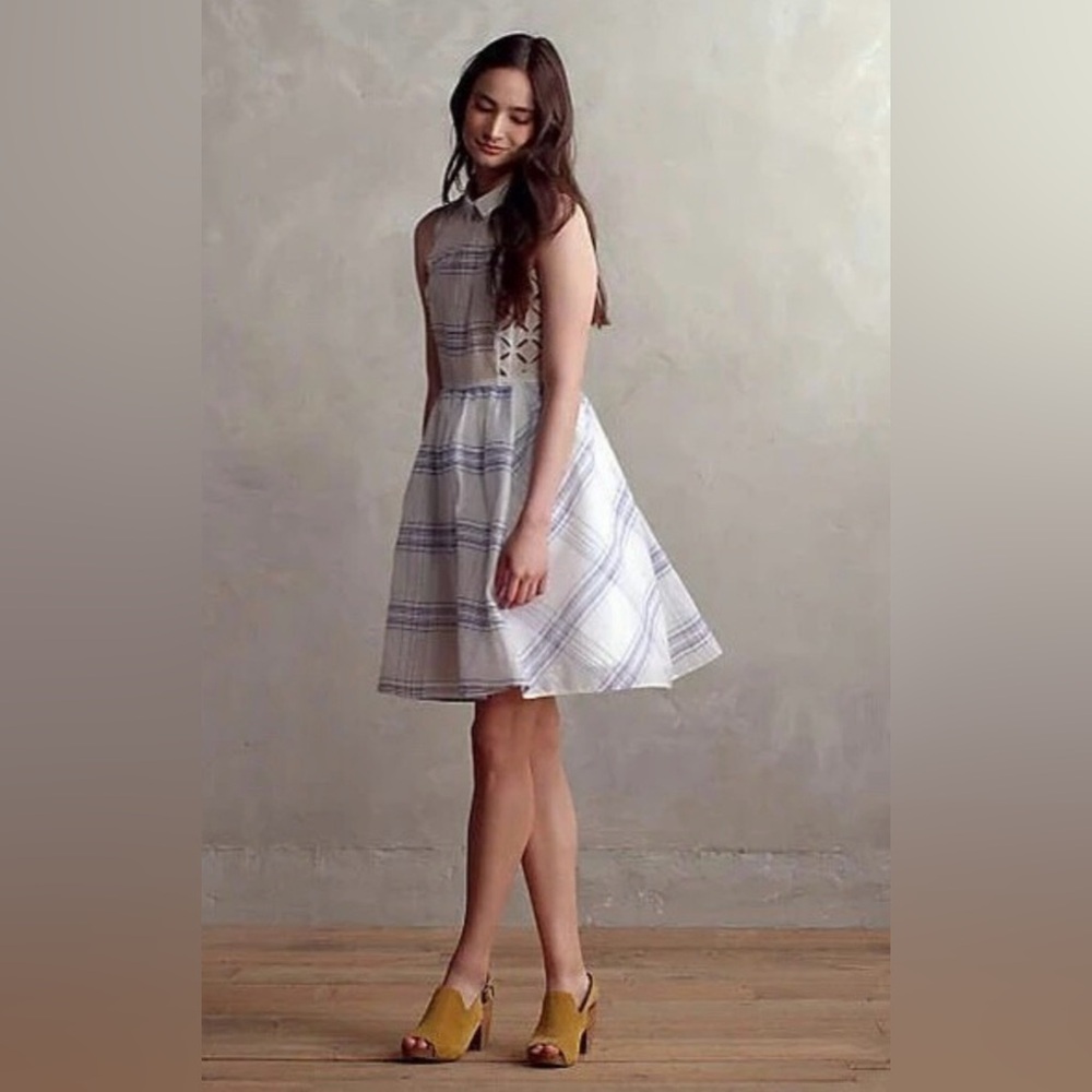 Moulinette Soeurs Seapane dress Anthropologie Size 4